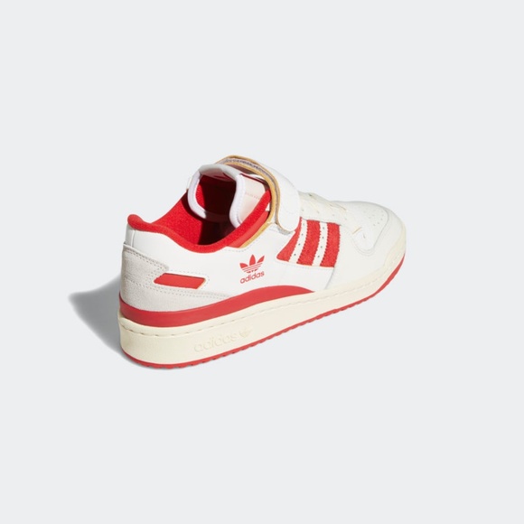 Adidas Originals Forum 84 Low Mens Casual Shoes Red White GY6981 NEW Size 10 - Picture 6 of 11